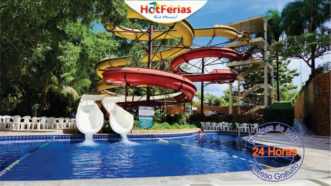 Golden Dolphin Grandhotel - Com Roupas De Cama E Banho - Piscinas 24H, Prox Ao Water Park, Hotel Prive, Boulevard, Riviera - Hotferias 卡达斯诺瓦斯 巴西