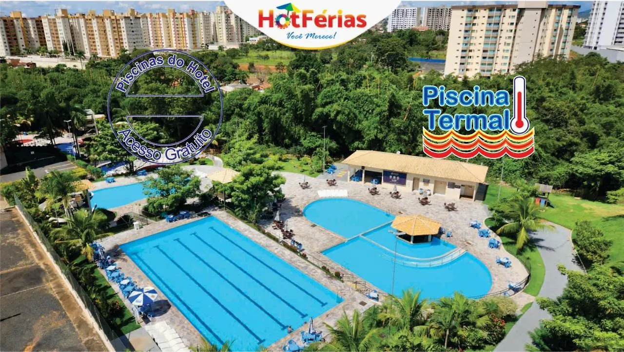 Golden Dolphin Grandhotel - Com Roupas De Cama E Banho - Piscinas 24H, Prox Ao Water Park, Hotel Prive, Boulevard, Riviera - Hotferias Caldas Novas