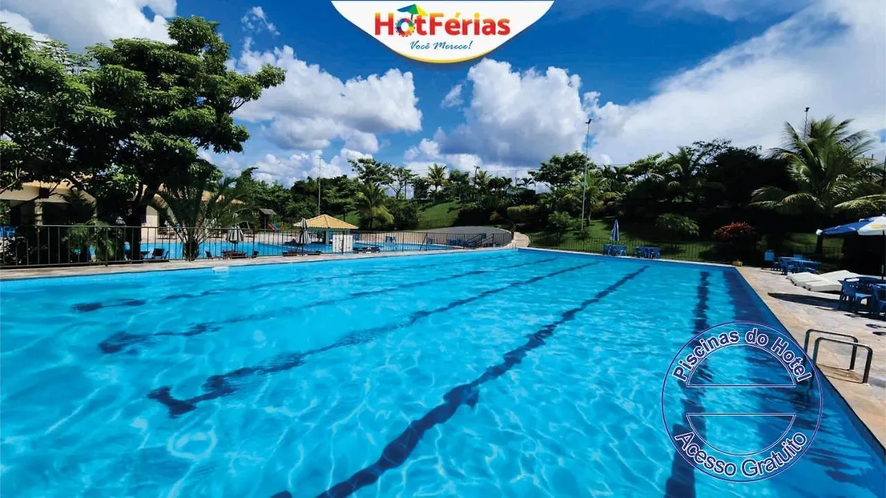 Lejlighedshotel Golden Dolphin Grandhotel - Com Roupas De Cama E Banho - Piscinas 24H, Prox Ao Water Park, Hotel Prive, Boulevard, Riviera - Hotferias Caldas Novas Brasilien