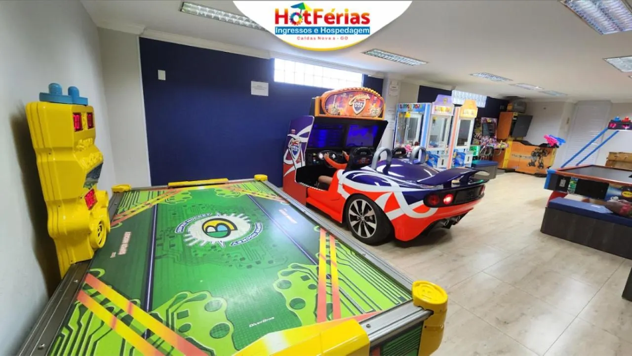 Golden Dolphin Grandhotel - Com Roupas De Cama E Banho - Piscinas 24H, Prox Ao Water Park, Hotel Prive, Boulevard, Riviera - Hotferias Caldas Novas