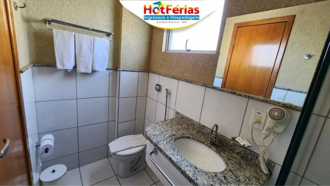 Golden Dolphin Grandhotel - Com Roupas De Cama E Banho - Piscinas 24H, Prox Ao Water Park, Hotel Prive, Boulevard, Riviera - Hotferias Caldas Novas Brasilien