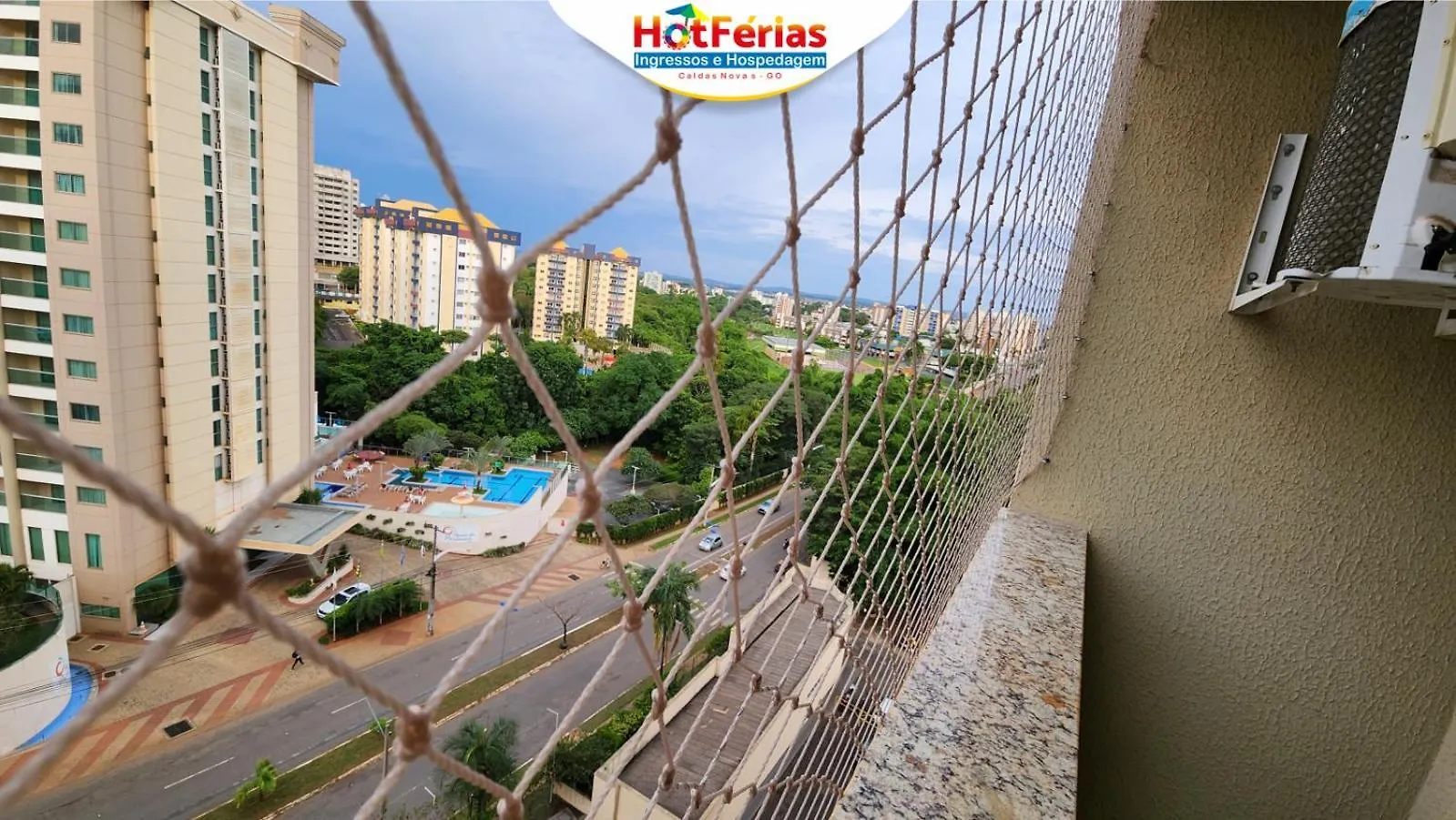 Golden Dolphin Grandhotel - Com Roupas De Cama E Banho - Piscinas 24H, Prox Ao Water Park, Hotel Prive, Boulevard, Riviera - Hotferias Caldas Novas Lejlighedshotel